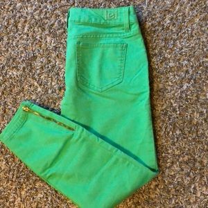 Bright Green jeans